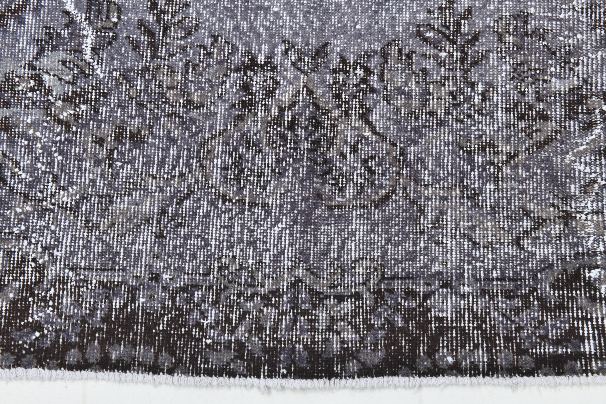 5x9 Rug For Living Room Blue Gray Floral Vintage Area Rug, 170x268Cm SK 1390