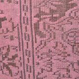 Pink Oushak Turkish Carpet sku 1129