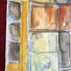 Watercolor Saint-Paul de Vence, rue portail-levis