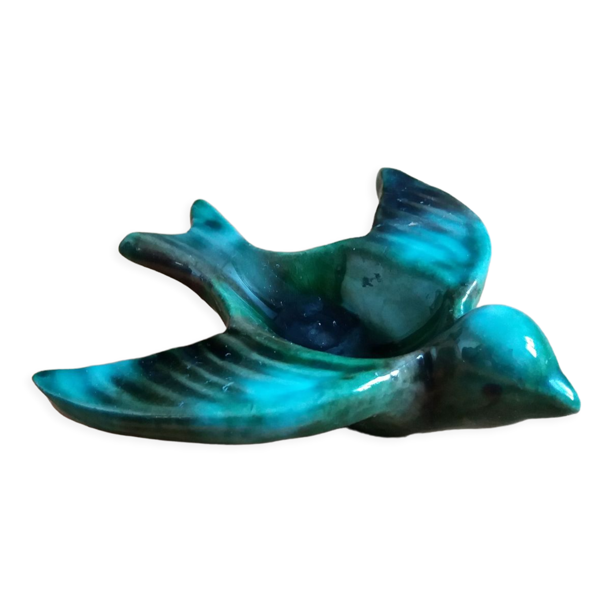 Ashtray Vallauris swallow bird