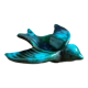Ashtray Vallauris swallow bird