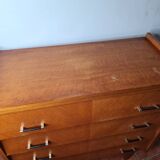 Commode Vintage En Chêne des années 60
