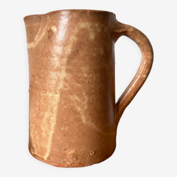 Handmade terracotta pitcher