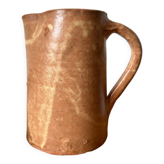 Handmade terracotta pitcher