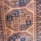 Vintage 20th century corridor Afghan carpet 88 X 329 CM