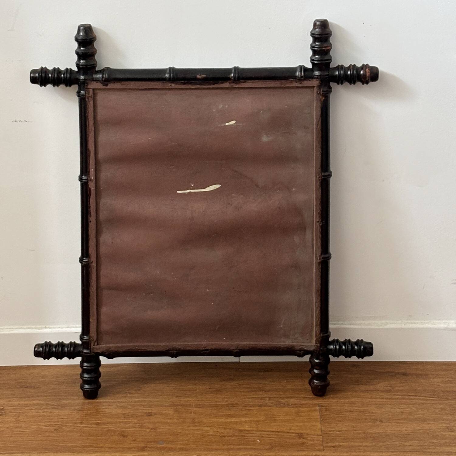 Vintage bamboo mirror from the 60s