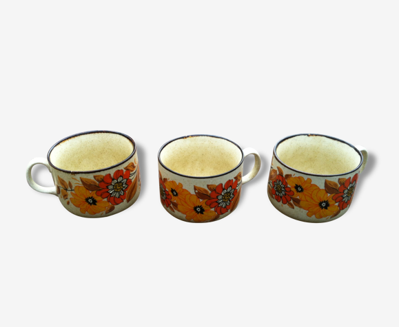 Lot de 3 tasses/ mug en porcelaine