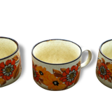 Set of 3 cups / porcelain mug