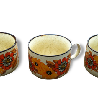 Lot de 3 tasses/ mug en porcelaine