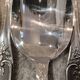 12 silver-plated metal soup spoons by the silversmith Boulenger LXV, half-rich.