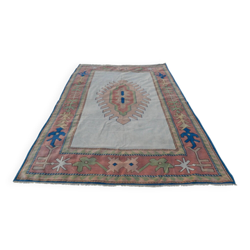 Tapis Oushak turc vintage