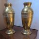 Brass vases from the early 20th century