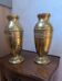 Brass vases from the early 20th century