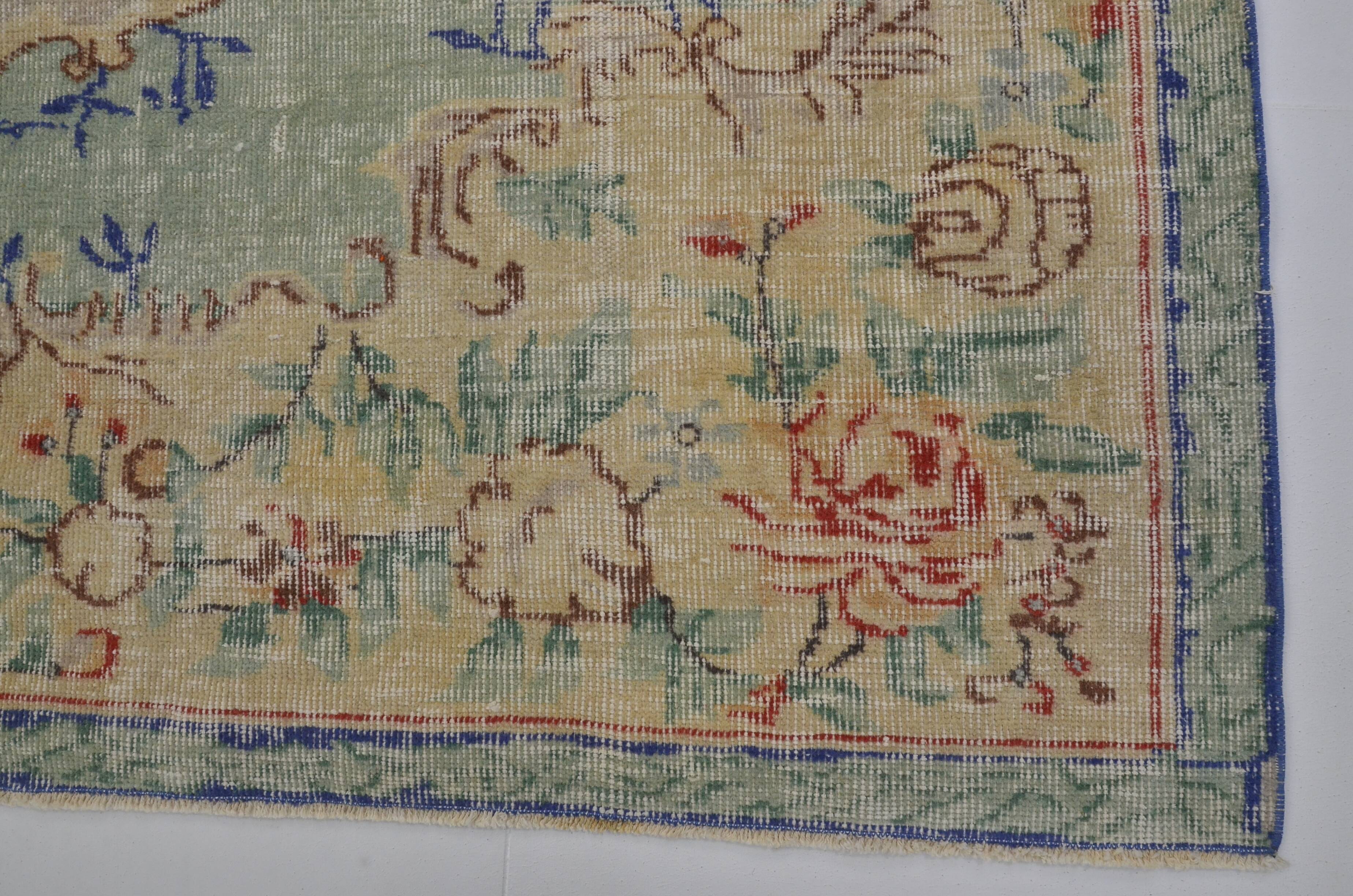 Oushak Anatolian Vintage Rug sku 1768