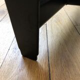 Leather lounge chair