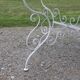 Garden table 1900 in wrought iron
