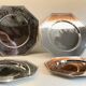 6 Vintage Silver-Plated Metal Plates and Dishes