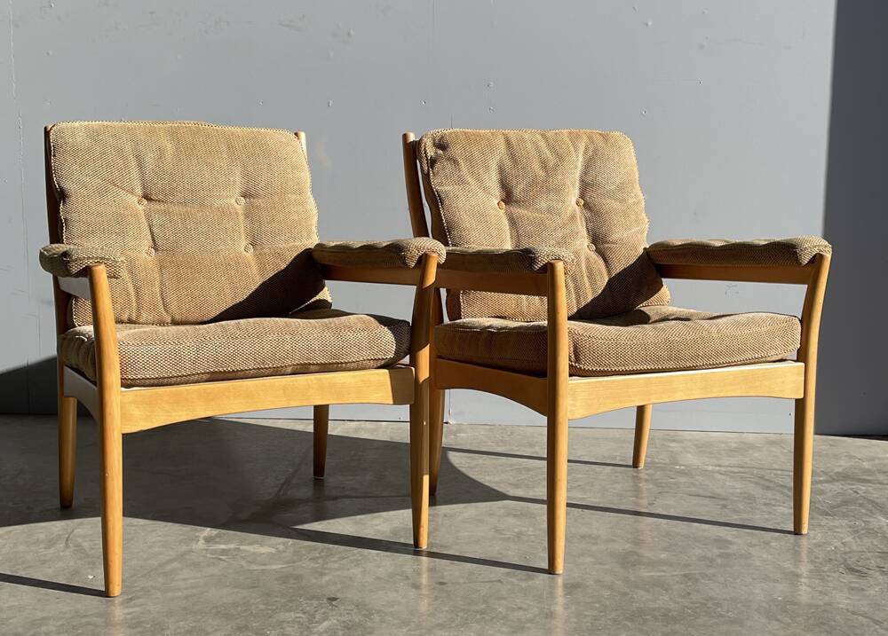 Gote mobel / vintage easy chairs, 1970s sweden