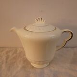 Teapot or coffee pot in fine earthenware from Salins 30-40