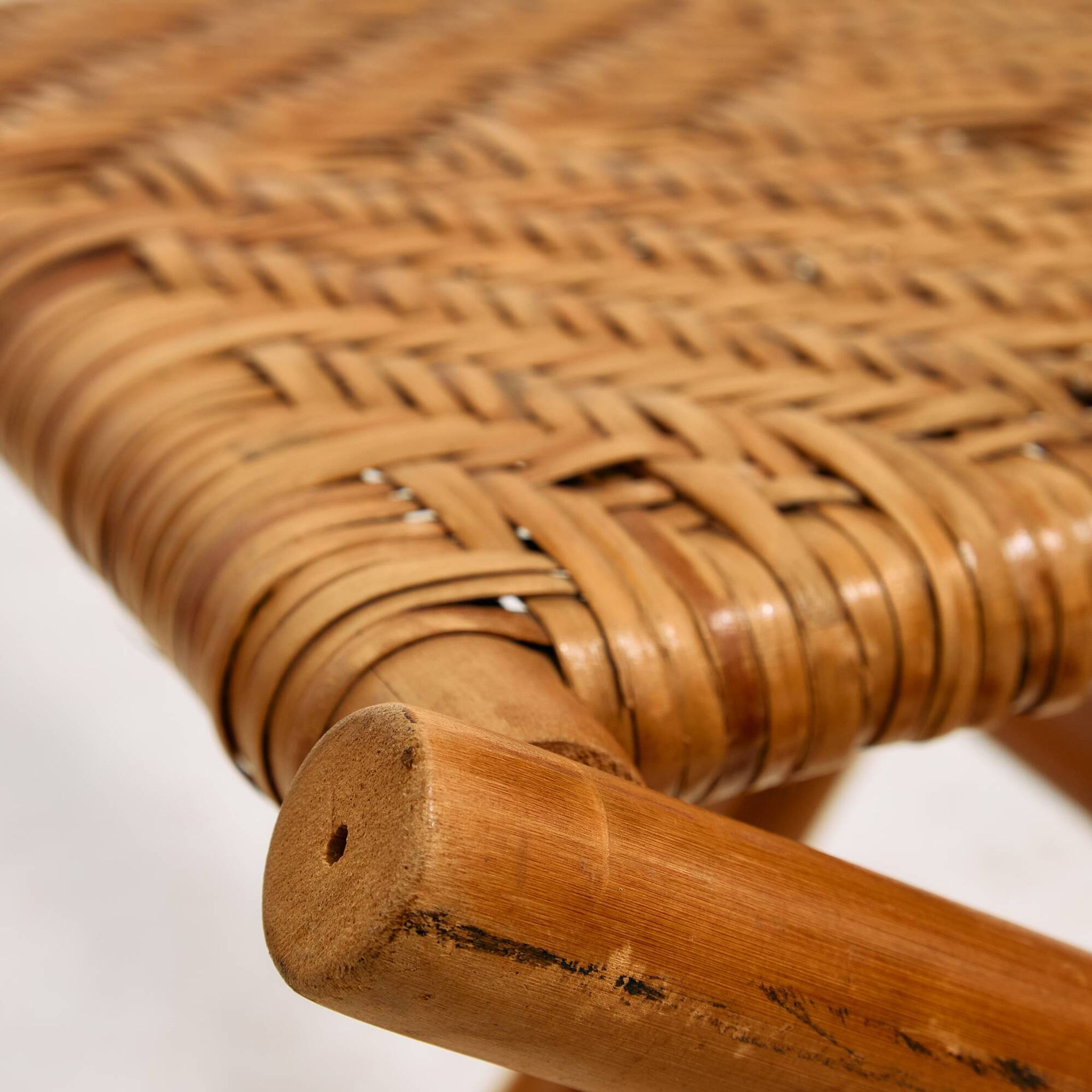 Foldable bamboo chair