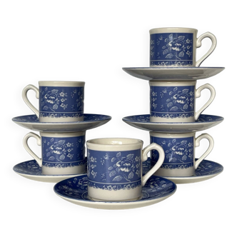 English porcelain coffee cups
