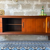 Vintage Scandinavian teak sideboard, 1960.