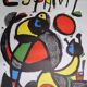 Original poster Football World Cup Spain 1982 after Joan Miró