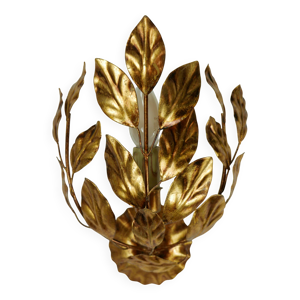 Applique feuilles dorées
