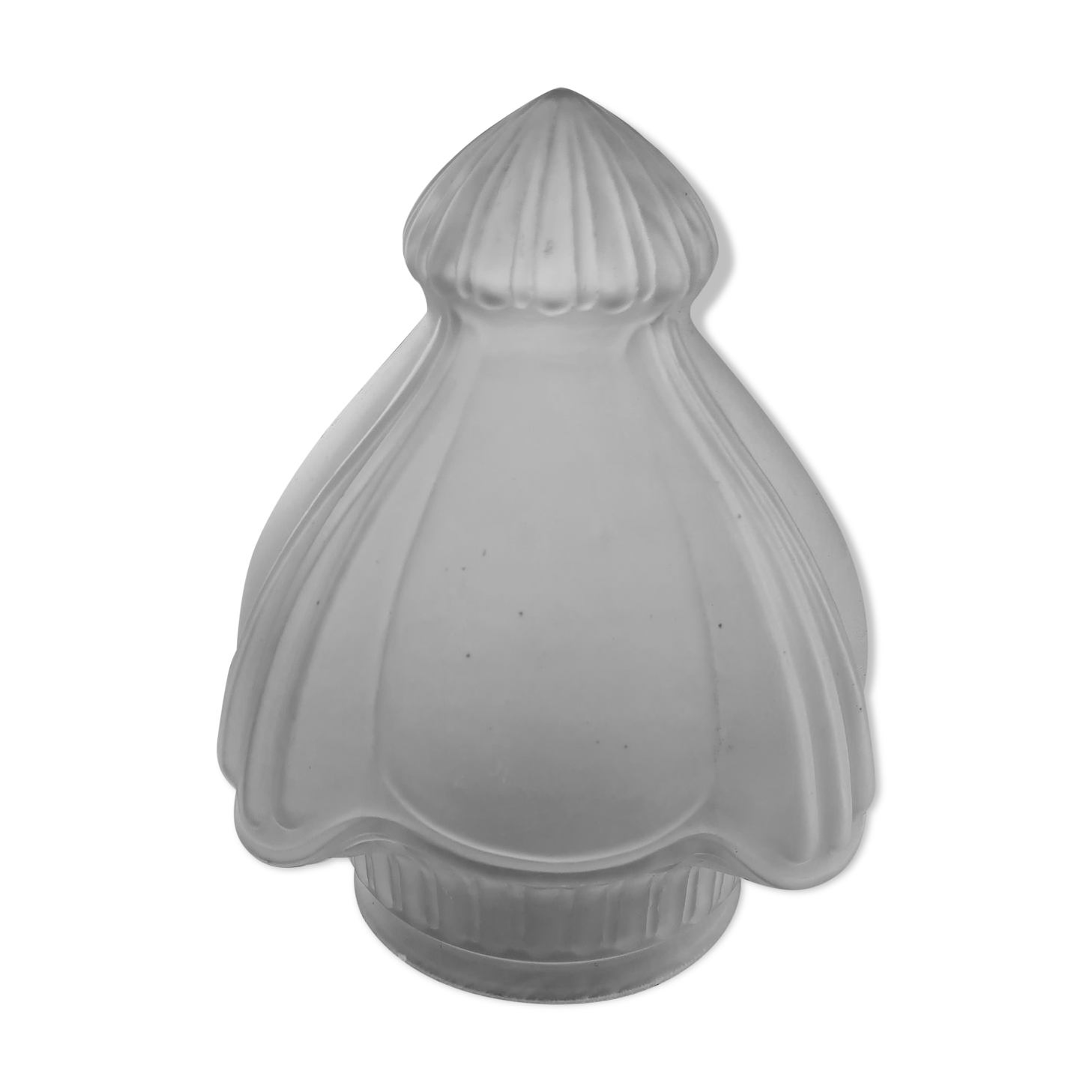 Opaline glass pendant lamp, 60-70s