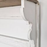 Ancienne étagère en pin blanchi