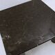 Table basse en marbre noir, 1970