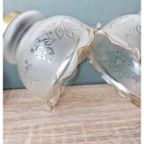 Set of 2 old wall lights