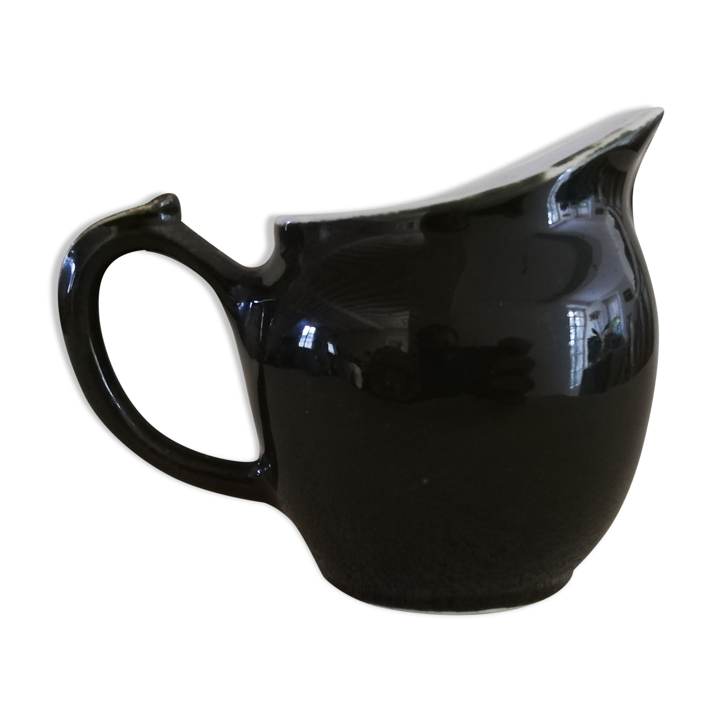 Mehun porcelain milk jar 1940s