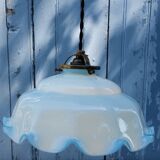 Suspension en opaline blue