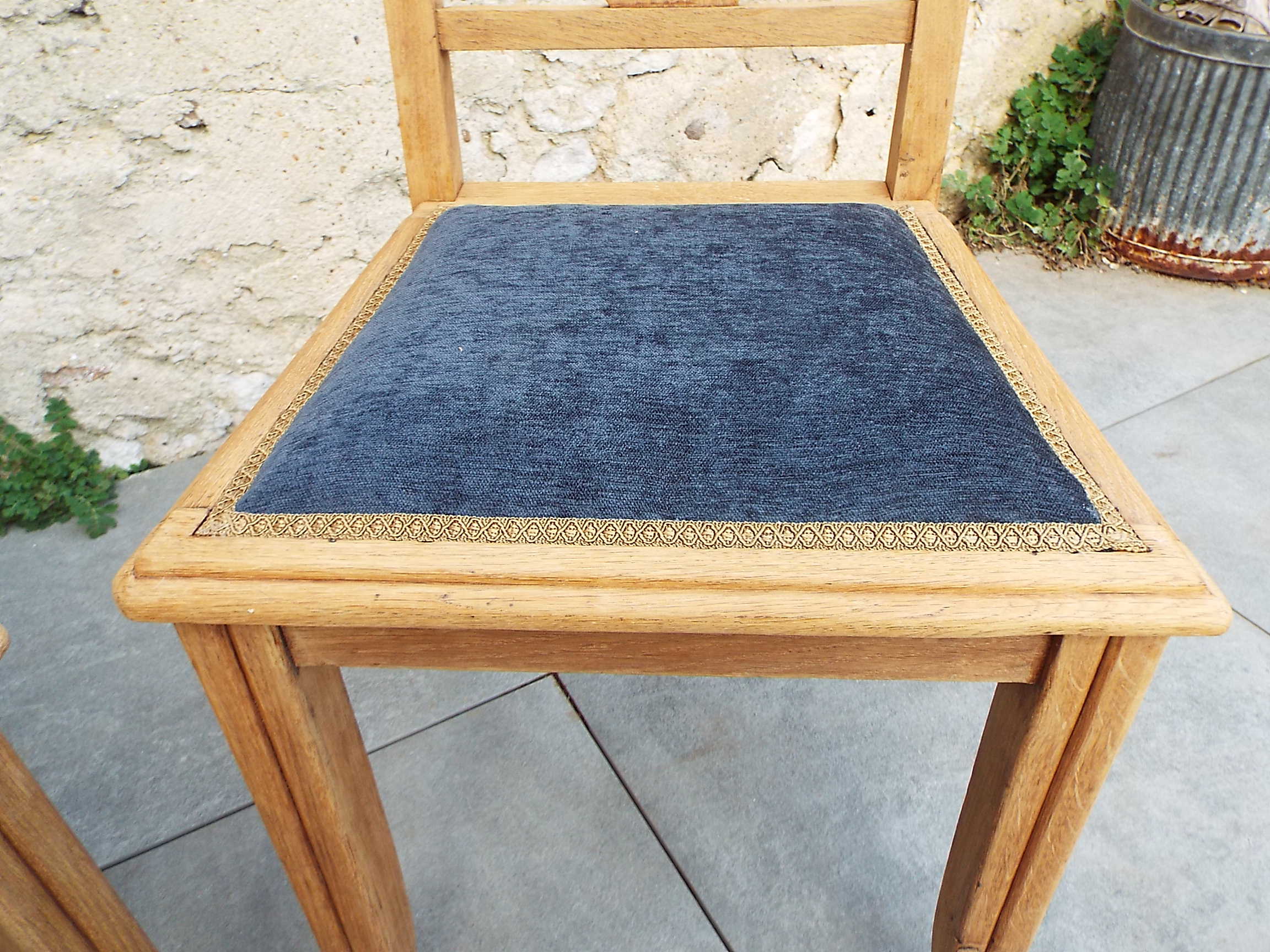 2 art deco style chairs