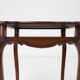 French Card Table in Wood with 2 Drawers, 1890s