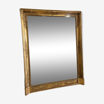 Miroir ancien epoque restauration, 116x87 cm