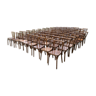 Set of 50 Baumann bistro chairs