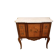 Commode Transition stamped by François Daidé, with a white marble top.