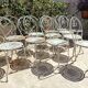 12 chaises Fermob 1900 et table Montmartre