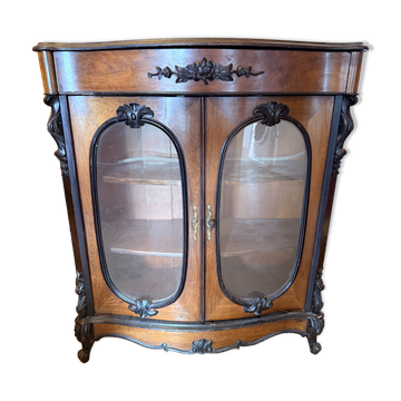 Display cabinet, low bookshelf from the Napoleonic III period.