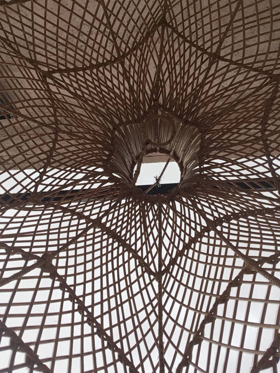 Suspension en rotin XXL Luminaire en rotin naturel