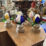 Rare series of 5 Murano Borek Sipek (1949-2016) flower-shaped sconces