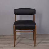 SET OF 4 VINTAGE 1960S TEAK WOOD CHAIRS WITH ITALIAN DESIGN