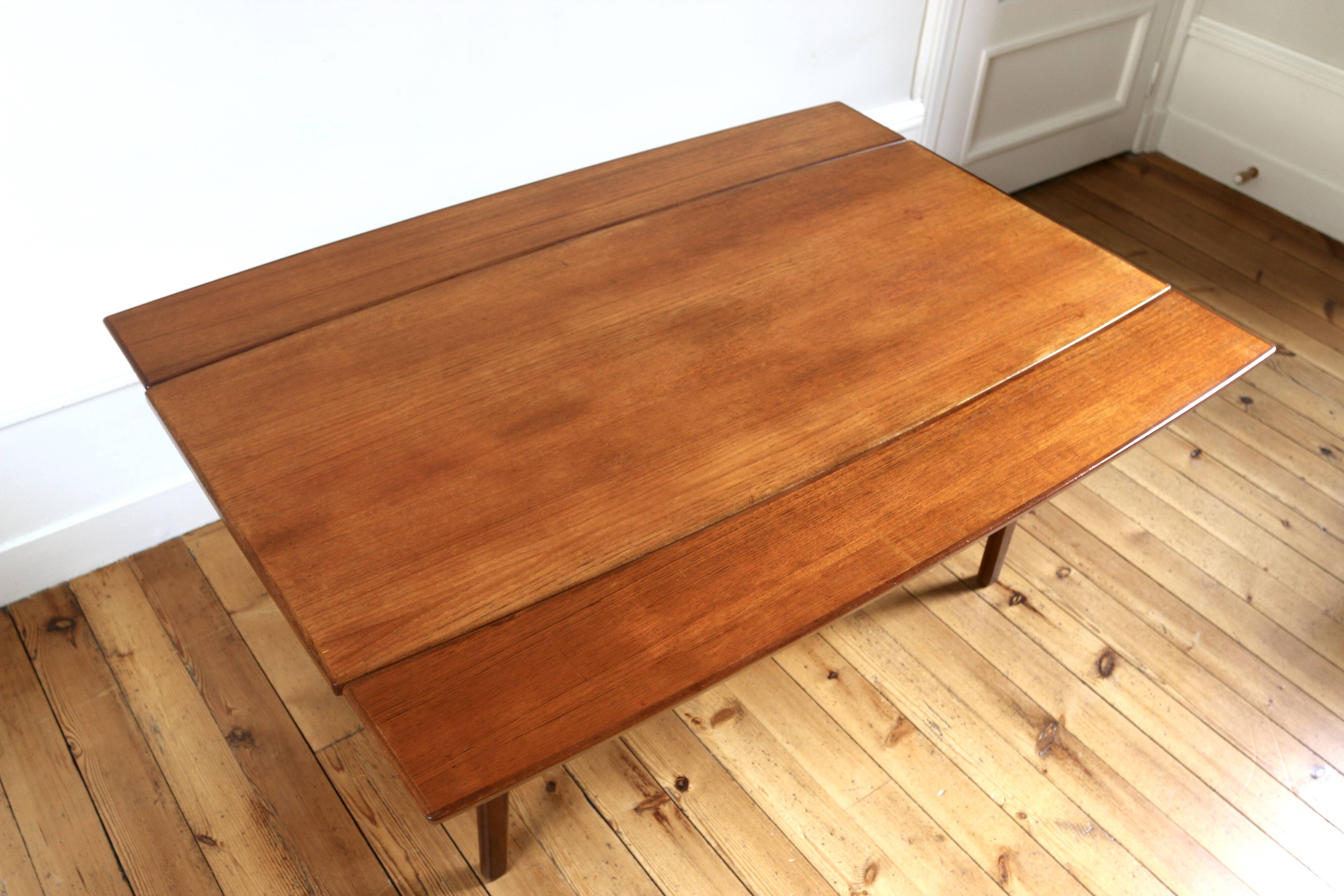 Scandinavian liftable coffee table tea Kai Kristiansen "Elevator"