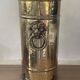 Antique brass umbrella stand
