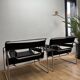 Paire de Fauteuils style Wassily MB50 Marcel Breuer