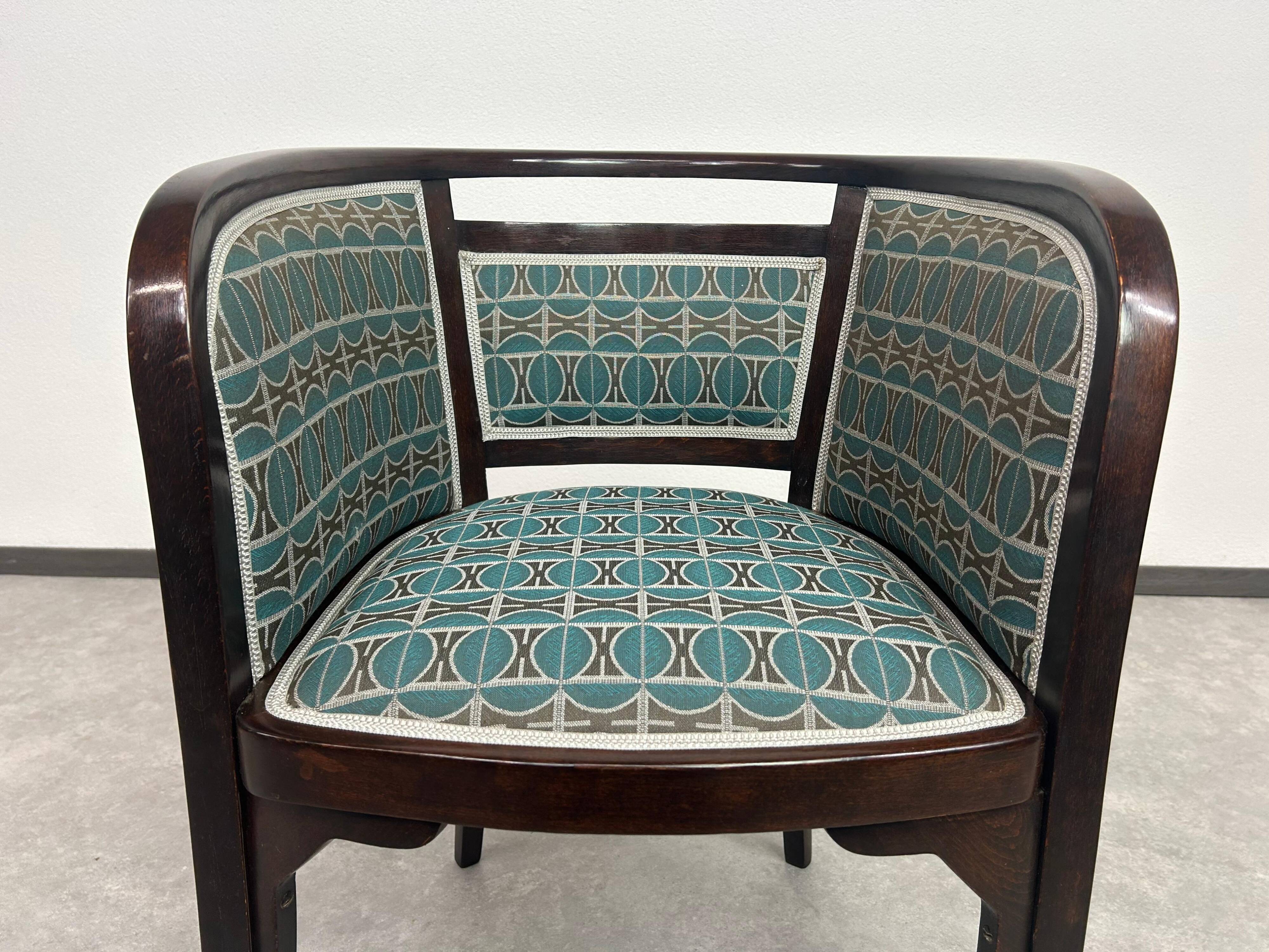 Jugendstil office chair by Otto Wagner for J&J Kohn