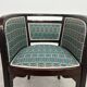 Fauteuil de bureau Jugendstil par Otto Wagner pour J&J Kohn