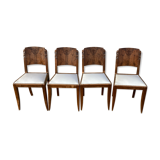 4 art deco chairs